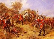 Robert Alexander Hillingford George II at the Battle of Dettingen Spain oil painting artist